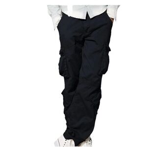 Matchstick Men’s Cargo’s SZ 30 Straight Leg Relax Fit Utility Multi Pocket Pants